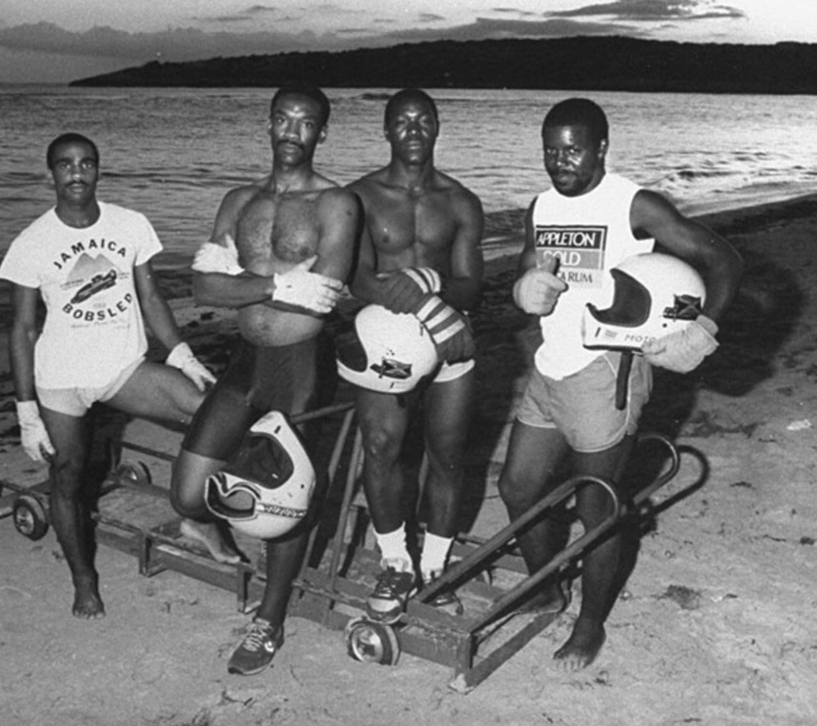 original jamaican bobsled team - Jamaica Bobsle 722 Appleton Old Arum Mo